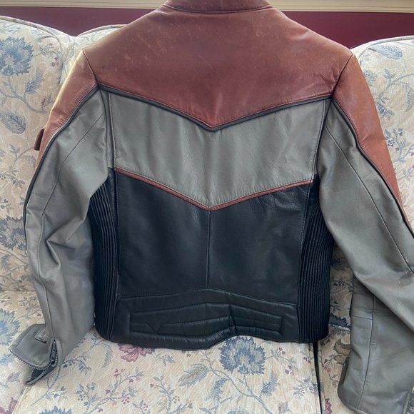Vintage Vetter Windjammer Leather Biker Jacket Size 34 - Picture 2 of 5